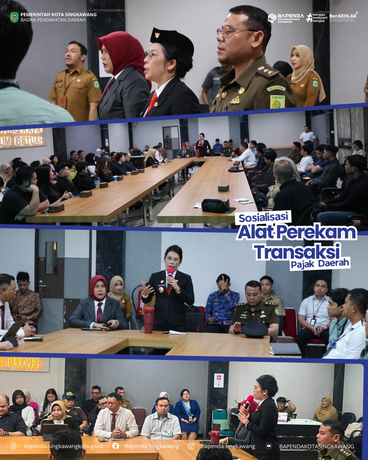 Bersama Wujudkan Pajak yang Transparan untuk Singkawang Hebat