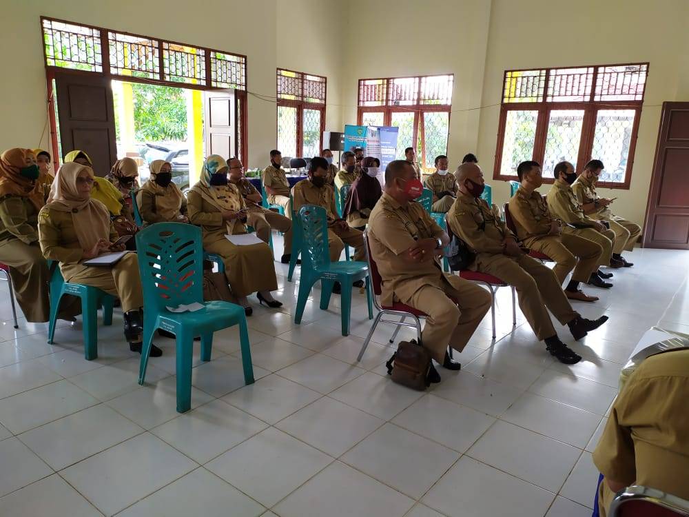 Dokumentasi Kegiatan Tim Koordinasi, Intensifikasi dan Ekstensifikasi Potensi Pajak Daerah Kecamatan Singkawang Utara tanggal 22 Juni 2020.